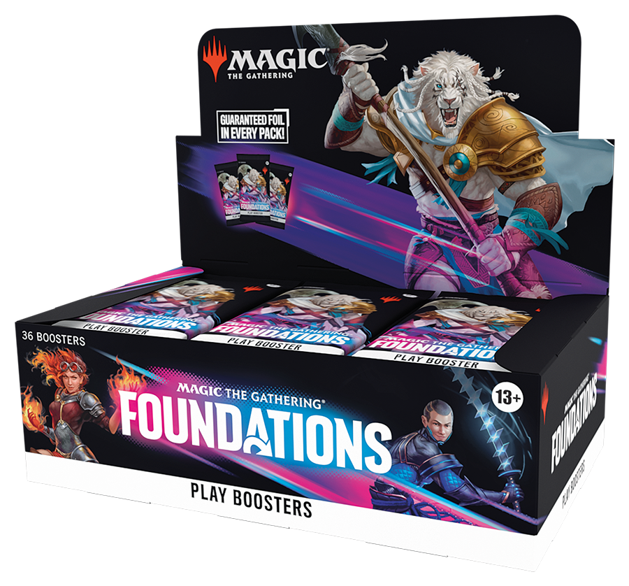 Magic: the Gathering Foundations Play Booster Box Break by