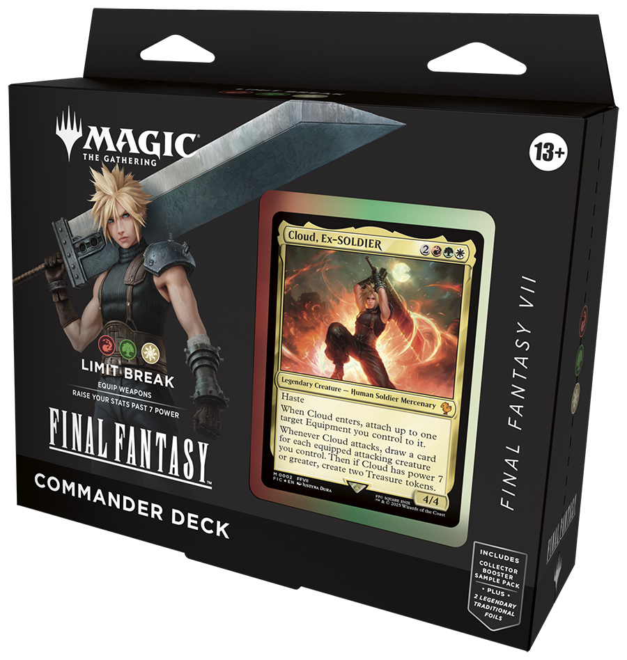 ファイナルファンタジー 25th ANNIVERSARY DECK Final Fantasy Commander Deck - Final Fantasy VII Limit Break