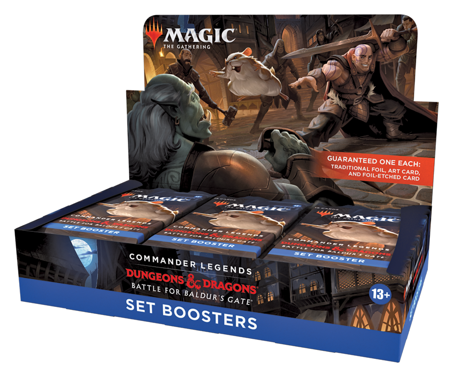 Commander Legends: Battle for Baldur's Gate Set Booster Box Break by C   MTGMoxBox