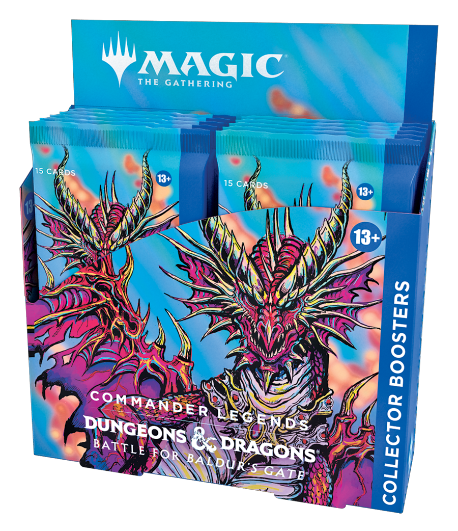 Commander Legends: Battle for Baldur's Gate Collector Booster Box Brea MTGMoxBox Commander Legends: Battle for Baldur's Gate Collector Booster Box Brea MTGMoxBox