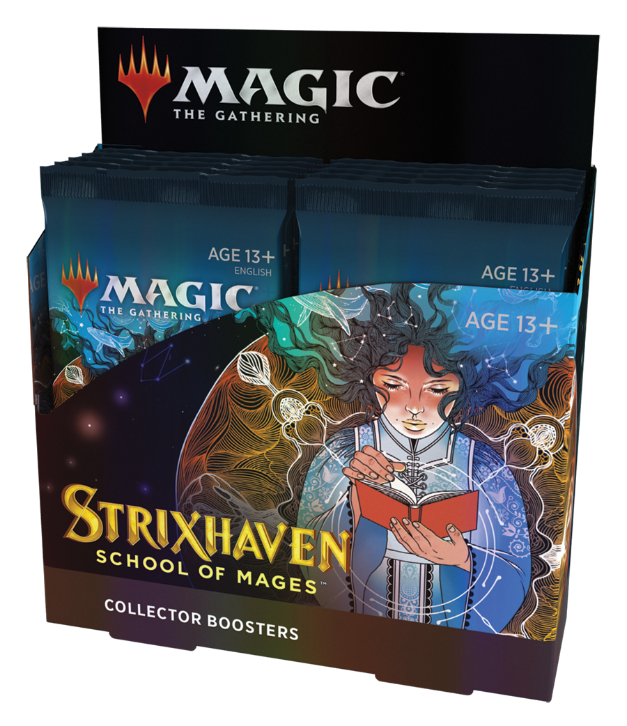 mtg booster box sealed Strixhaven: School of Mages Collector (Sealed) – MTGMoxBox Product Type:For base game unique pokemon merch perfect for limited play YUGIOH “OVERFRAME” FULL-ART STYLE