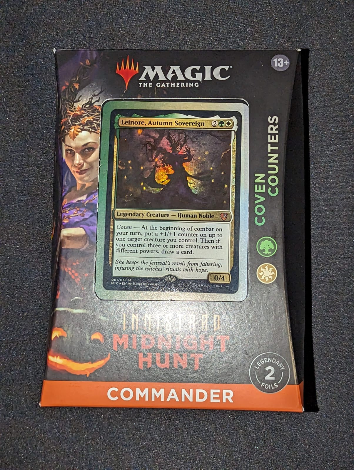 Innistrad: Midnight Hunt Commander Deck - Coven Counters MTGMoxBox Innistrad: Midnight Hunt Commander Deck - Coven Counters MTGMoxBox