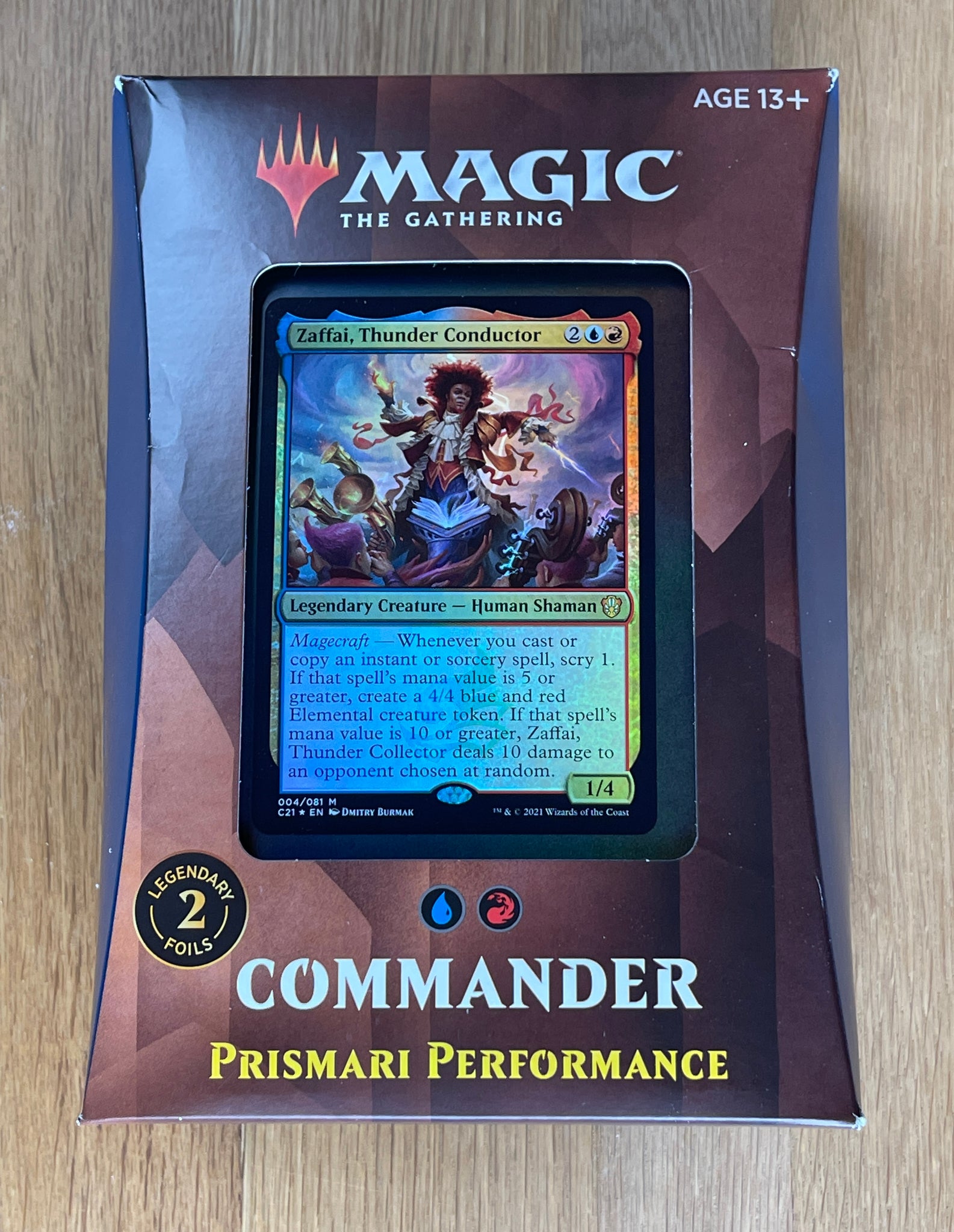 Commander 2021 Deck - Prismari Performance MTGMoxBox Commander 2021 Deck - Prismari Performance MTGMoxBox