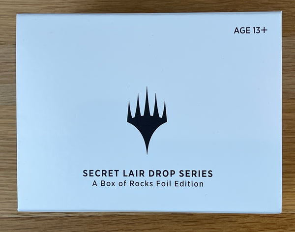 MTG Secret Lair A Box of Rocks Foil 新品 Secret Lair Drop: Secretversary Superdrop - A Box of Rocks