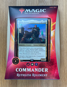 Commander 2020 Deck - Ruthless Regiment MTGMoxBox Commander 2020 Deck - Ruthless Regiment MTGMoxBox