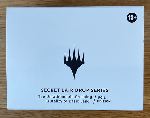 Secret Lair Drop Series - The Unfathomable Crushing Brutality of Basic Land (Foil Edition)