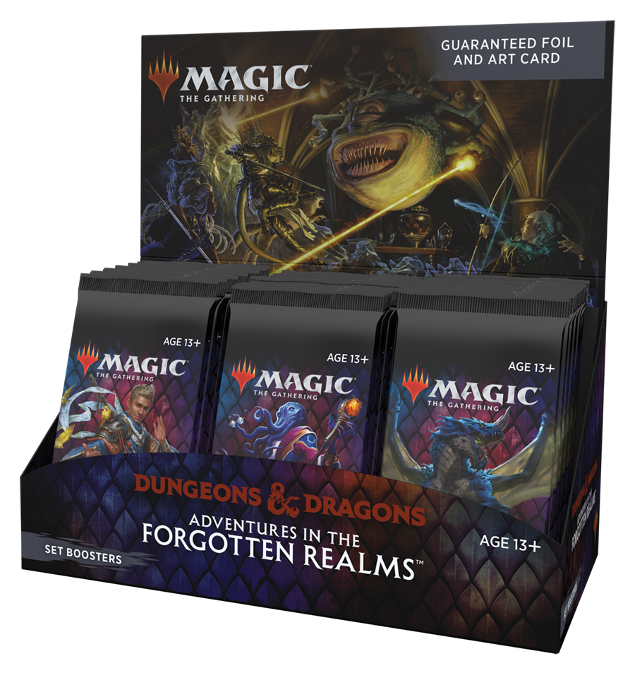 Adventures in the Forgotten Realm Set Booster Box Break by Color AFR20110