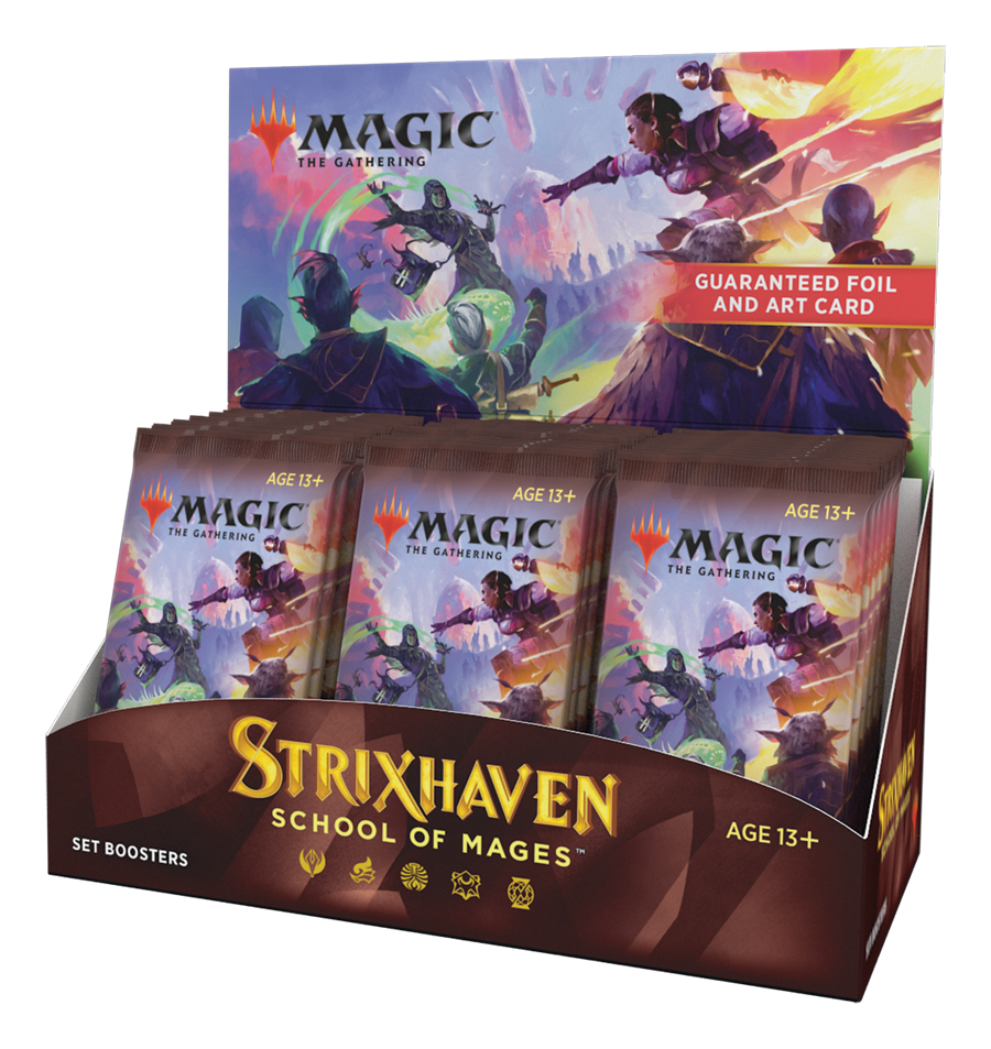 Strixhaven: School of Mages Set Booster Box Break by Color STX20110