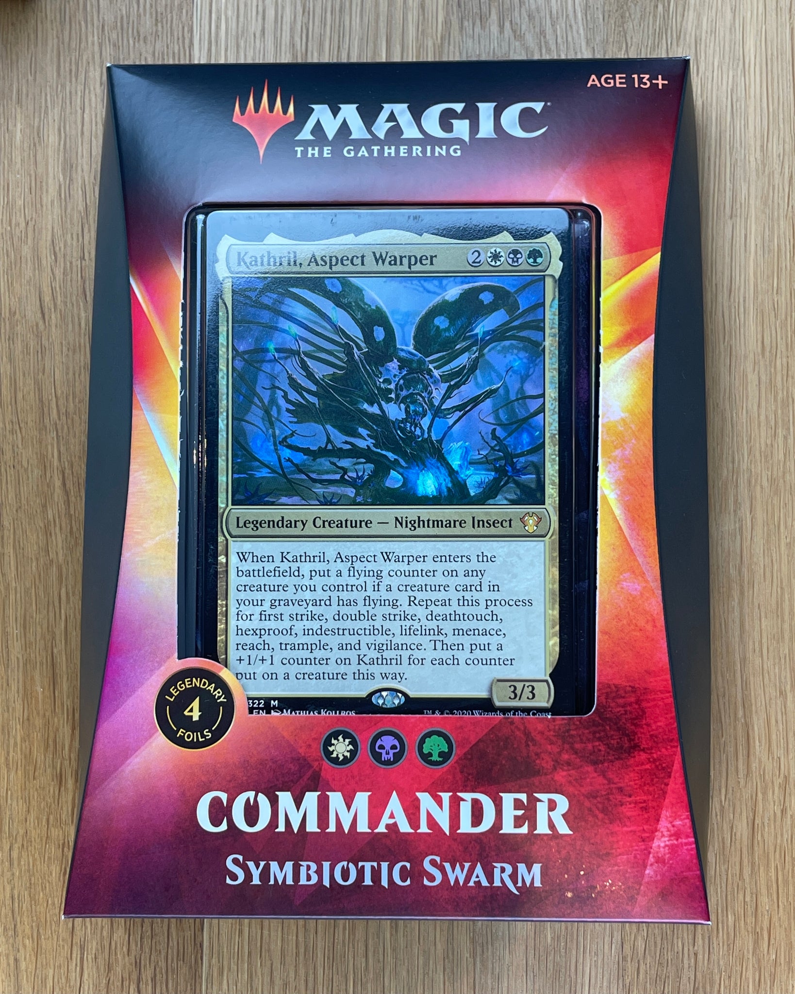 Commander 2020 Deck - Symbiotic Swarm MTGMoxBox Commander 2020 Deck - Symbiotic Swarm MTGMoxBox